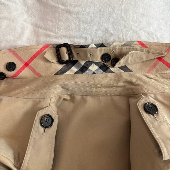 Burberry Honey Kensington Medium Trench Coat US4 - Picture 5 of 16